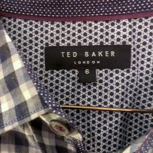 Ted Baker London Long Sleeve Button Down Size 6